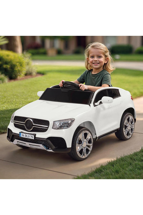 Grand Suv 12 Volt Kumandalı Akülü Araba Beyaz