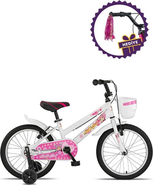 18 Jant Kız Çocuk Bisikleti Hello Girl Bmx Pembe