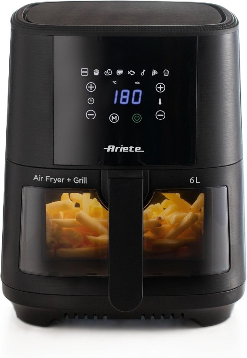 Airfryer 4626/00-6 Litre (2,5 Kg), 1300 Watt, 60 Dk Zaman Ayarı, 8 Program, Şeffaf Cam Pencer
