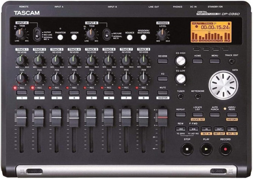 Dp-03Sd Dijital 8 Kanal Fader Kontrollü Portastudio