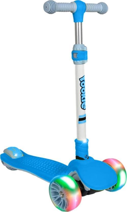 Maxi Pro Scooter Katlanabilir Led Işıklı 3 Tekerlekli