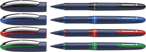 One Business Konik Uçlu Roller Kalem, 0,6 Mm, 4 Adet