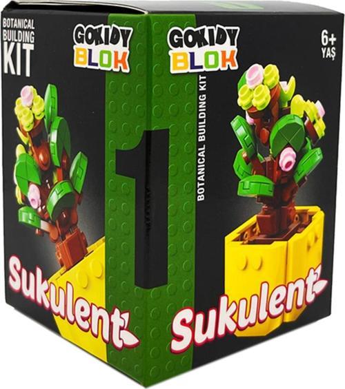 Blok Sukulent Serisi - 1