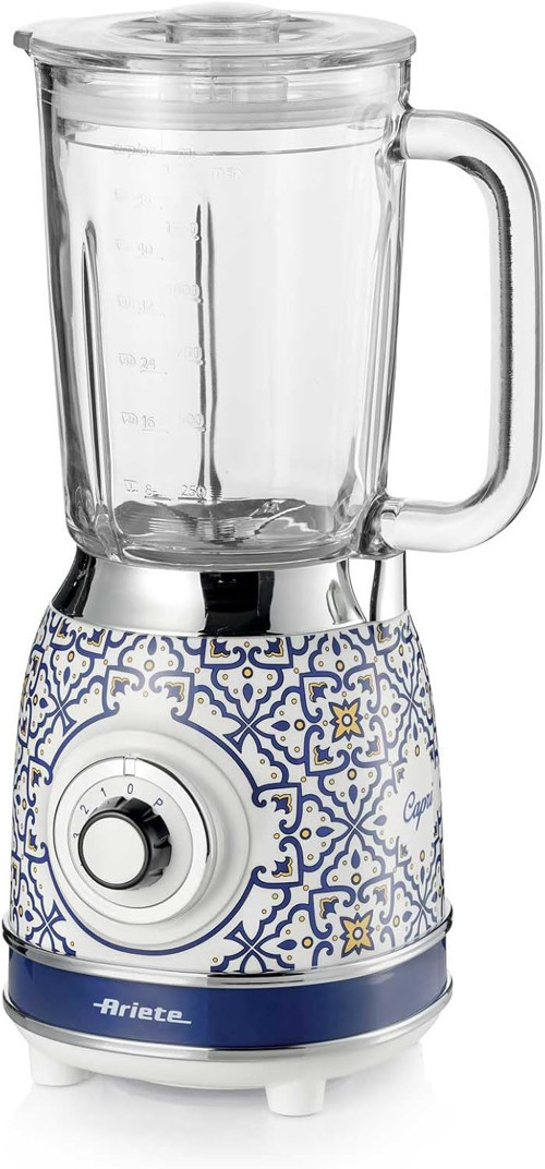 Capri Cam Smoothie Blender 0583/0C - 1000 Watt, 1,5 Litre Kapasiteli Cam Sürahi, Buz Kırma Fo