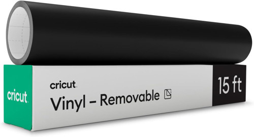 Premium Vinil - Çıkarılabilir, 12 X 180 Yapışkan Çıkartma Dökme Rulo - Siyah