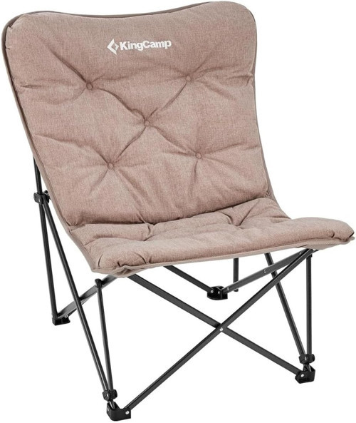 Kingcamp Lemon Lux Ultra Konforlu Kamp Sandalyesi Brown
