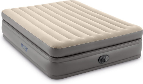 Intex Queen Comfort Elevated Yüksek Şişme Yatak, Fiber-Tech Rp