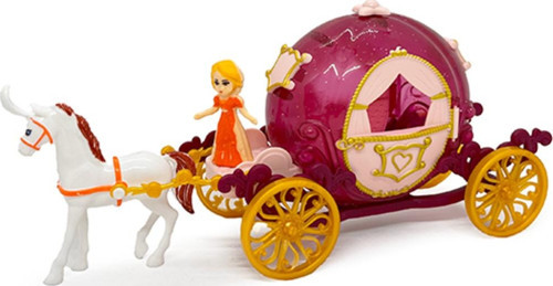 Mini Bebekli Prensesin Rüya Arabası - Pembe