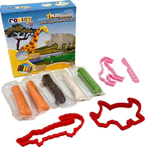 Play Dough Safari Oyun Hamuru Seti