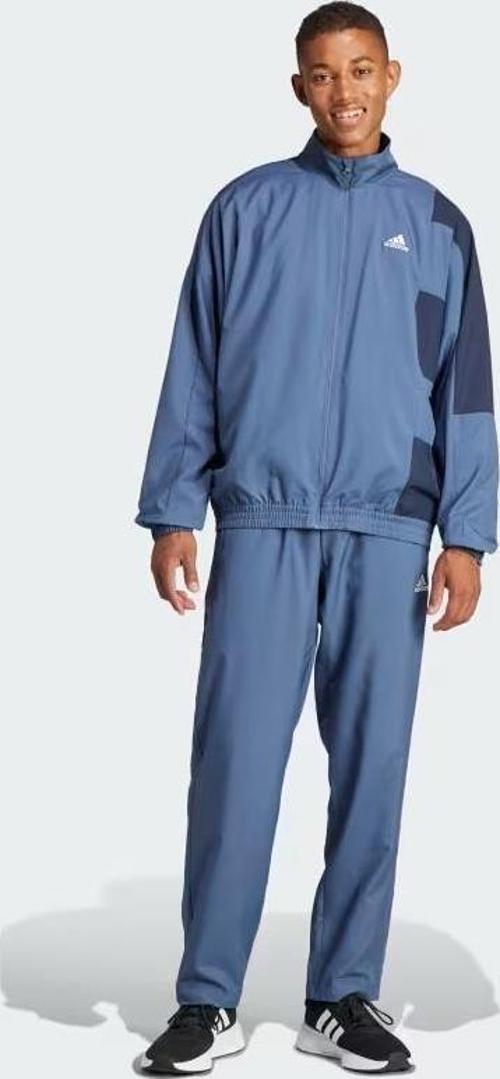 IP3111 Sportswear Colorblock Mavi Erkek Eşofman Takımı