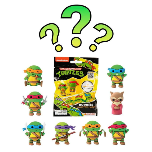 Cool Things Ninja Kaplumbağalar Buddies 3D Sürpriz Figür Paketi S01020345 - 1 Adet Fiyatıdır