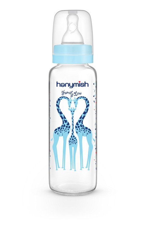 Cam Biberon 240 ml 0-6 Ay - Mavi