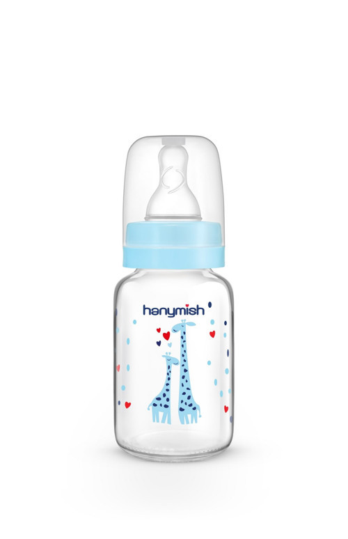 Cam Biberon 125 ml 0-6 Ay - Mavi