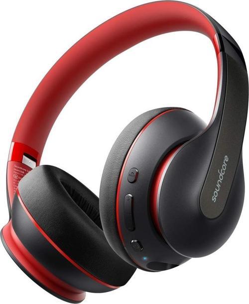 SoundCore Life Q10 Kırmızı-Siyah Kulak Üstü Bluetooth Kulaklık