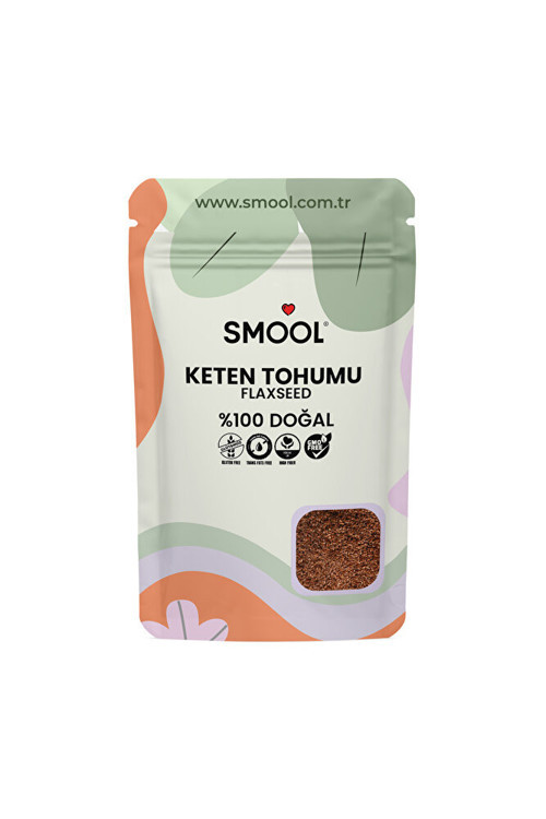 Keten Tohumu 500 gr - Flax Seed 500 gr - Glütensiz-Gluten Free-Doğal-Natural