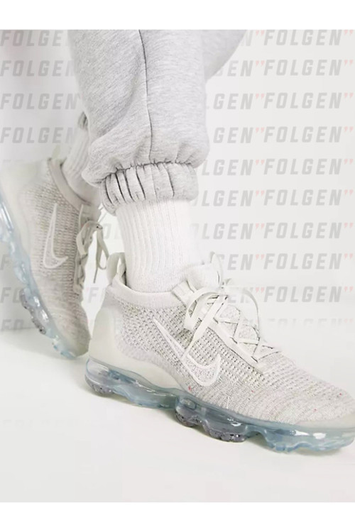 Vapormax Flyknit Sneakers İn White Kadın Beyaz Spor Ayakkabı