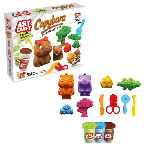 Capybara Hamur Set 168 gr / Capybara Play Dough Set 168 gr