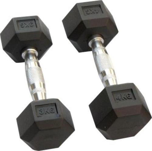 Çelik Ağırlık, Metal Tutma Yerlerine Sahip Tekli Dambıl- KDB27,5kg Tekli
