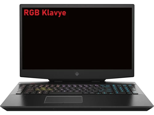 Hp Omen 17-cb0009nL Klavye Işıklı V1 (RGB)