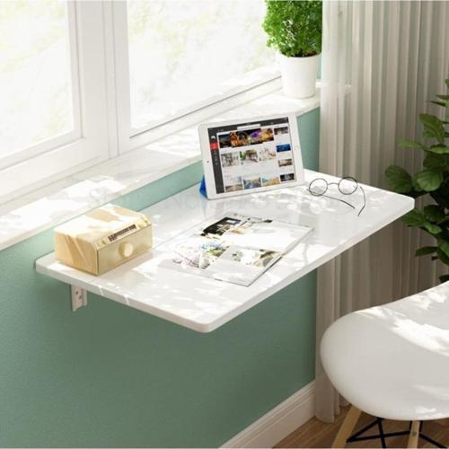 Duvara Monte Katlanır Masa Çalışma Masası Yemek Masası Duvardan Açılan Monteli Masa 60*90 Cm