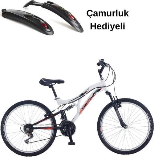 Hector 26 Jant 21 Vites Çift Amortisörlü Dağ Bisikleti Çamurluk Hediyeli