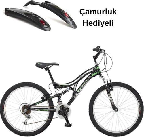 Hector 26 Jant 21 Vites Çift Amortisörlü Dağ Bisikleti Çamurluk Hediyeli