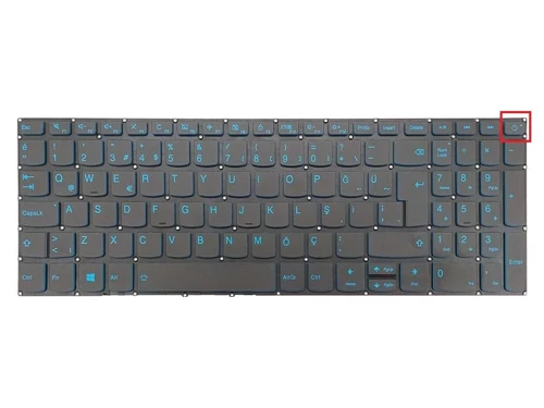 Lenovo V17-IIL Klavye Işıklı Mavi Tuş V1