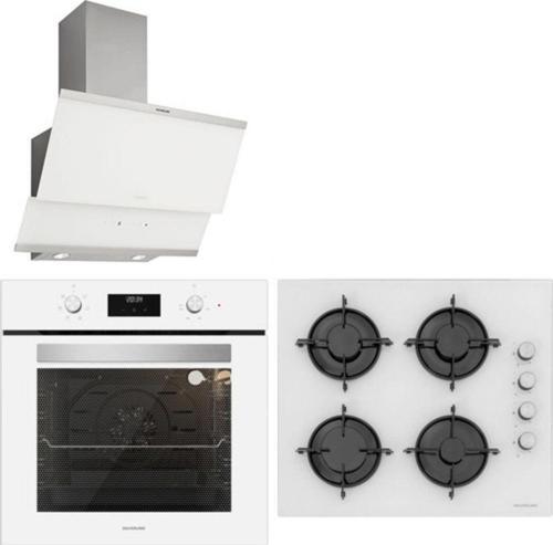 Beyaz Cam Ankastre Set Bo6502W01 - Cs5349W01 - 3420