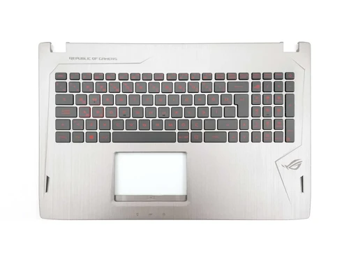 Asus G502V Klavye Kasa Silver Işıklı (Kırmızı)