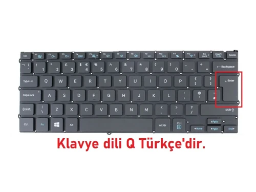 Samsung NP940X3F Klavye Işıklı