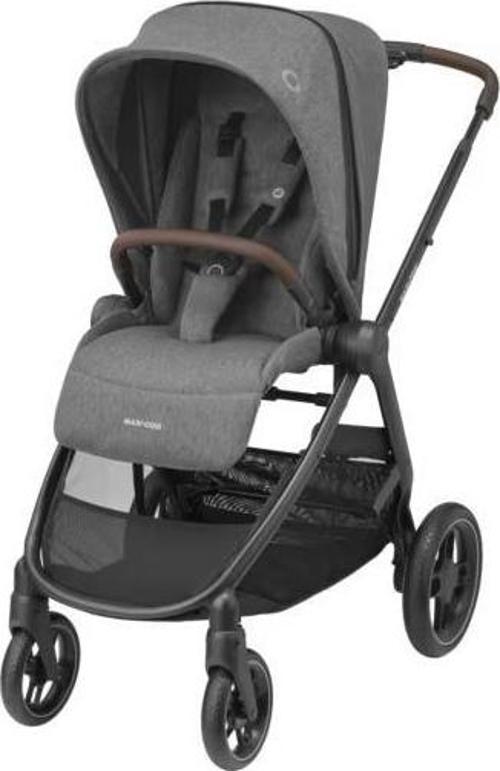 Street Tek Elle Katlanabilen Doğumdan İtibaren Kullanılabilen Bebek Arabası Select Grey