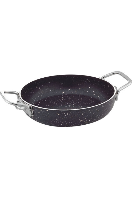 Cantef Yanmaz Yapışmaz 18 Cm Metal Kulplu Granit Omlet Tava