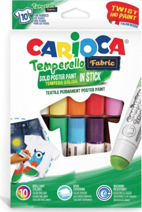 Temperello Fabric 10'lu Guaj Kumaş Boyası