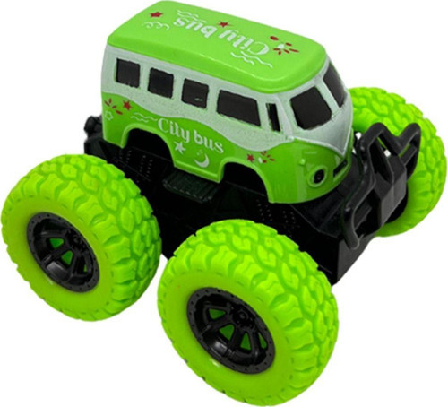 Sürtmeli Monster Otobüs - Yeşil