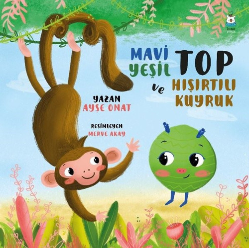 Mavi Yeşil Top Ve Hışırtılı Kuyruk