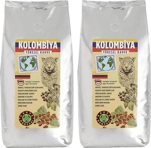 Yöresel Kolombiya Çekirdek Filtre Kahve 2x1000gr