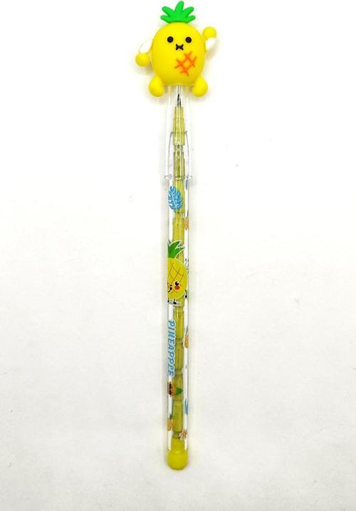 Ananas Desenli Yumurtlayan Kalem - 1 Adet