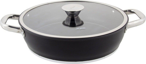 Trendy Induction Prestige 28 Cm Basık Tencere Siyah