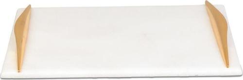 Balık Sırtı Model Mermer Tepsi Gold Kaplama Nİ22TPS004-KPL