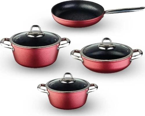 MASTER DAILY MDY2828SET07RD 7 PARÇA SET METALİK KIRMIZI