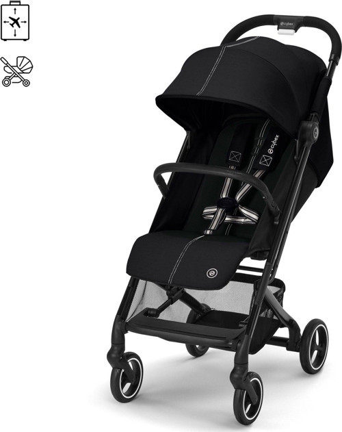 Beezy Kabin Tipi Bebek Arabası Moon Black