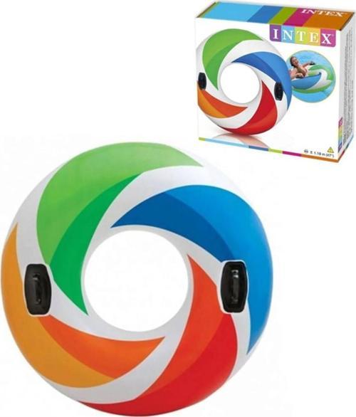 Tutmaçlı Rengarenk Desenli Simit 122 Cm