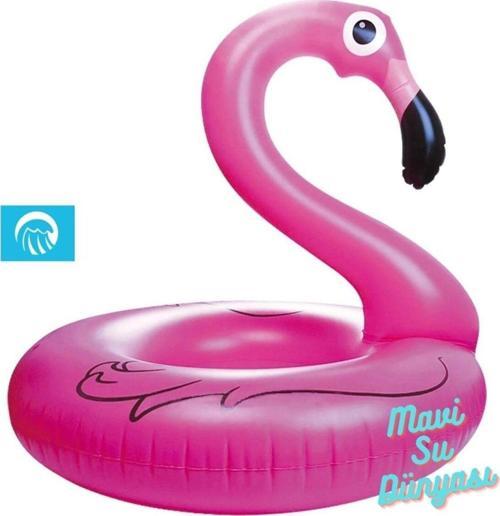 Çocuk Simit Flamingo Başlı Pembe 85 Cm