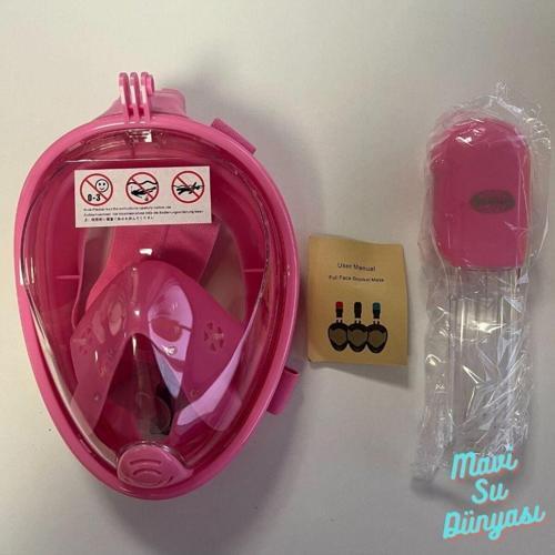 Full Face Maske Pembe Renk