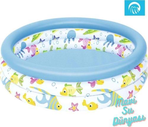 Havuz Balık Desenli 102 Cm X 25 Cm