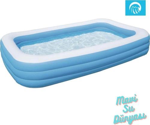 Havuz Jumbo Mavi Renk 305 Cm X 183 Cm X 56 Cm