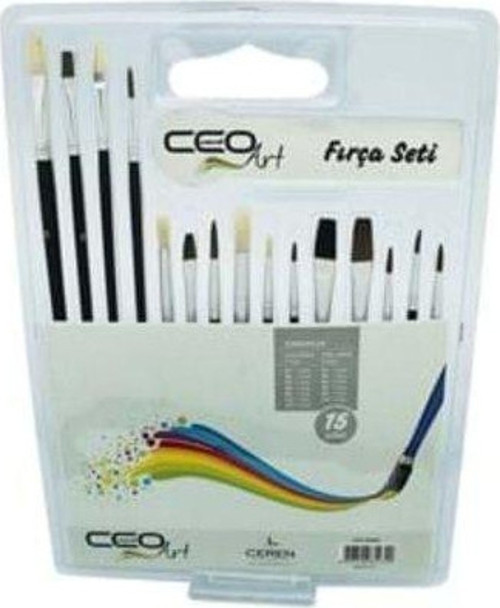Ceoart Fırça Seti 15 li (1578) Ce00022