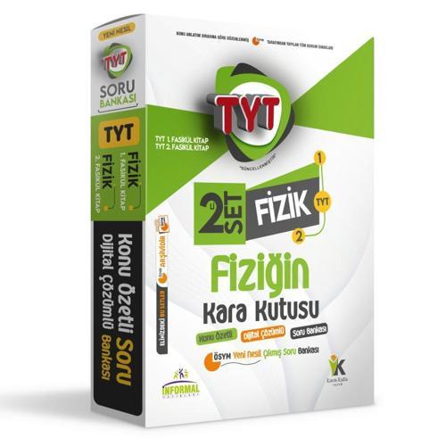 YKS-TYT Fizik Kara Kutu 2li Set Konu Özetli Dijital Çözümlü ÖSYM Soru BANKASI