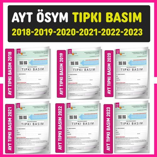 2024 YKS-AYT ÖSYM Çıkmış Soru Tıpkı Basım Türkiye Geneli 6LI Dijital Çözümlü Deneme Seti