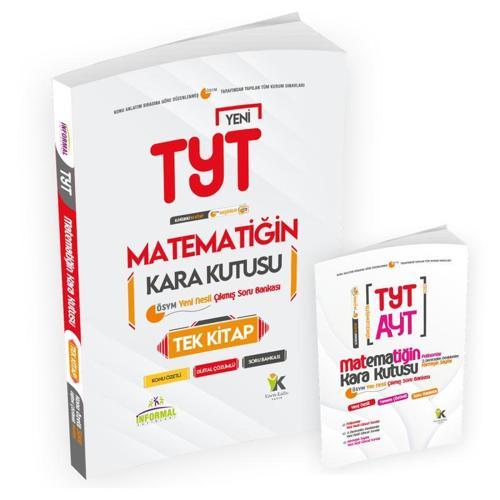  YKS-TYT Matematik Kara Kutu TEK KİTAP Dijital Çözümlü Konu Özetli ÖSYM Çıkmış Soru Bankası